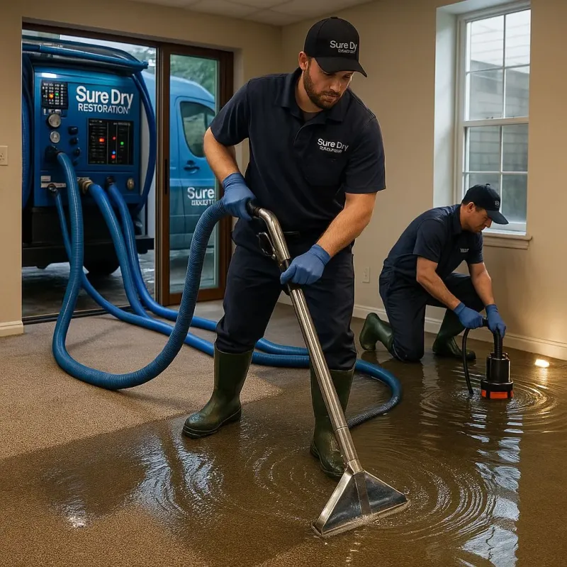 Water Extraction and Removal process in Delcambre, LA